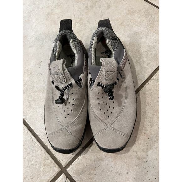 Timberland X Smartwool Gray Slip On Power Sport Suede Lined Power Lounger Sz 5 - Picture 1 of 10